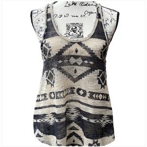 Altar’d State Aztec Knit Tank